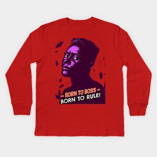 Oldest boss and rule Kids Long Sleeve T-Shirt